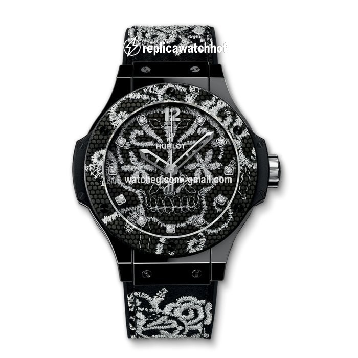 Hublot Big Bang Broderie Mens watch Unisex Automatic Ceramic 343.CS.6570.NR.BSK16