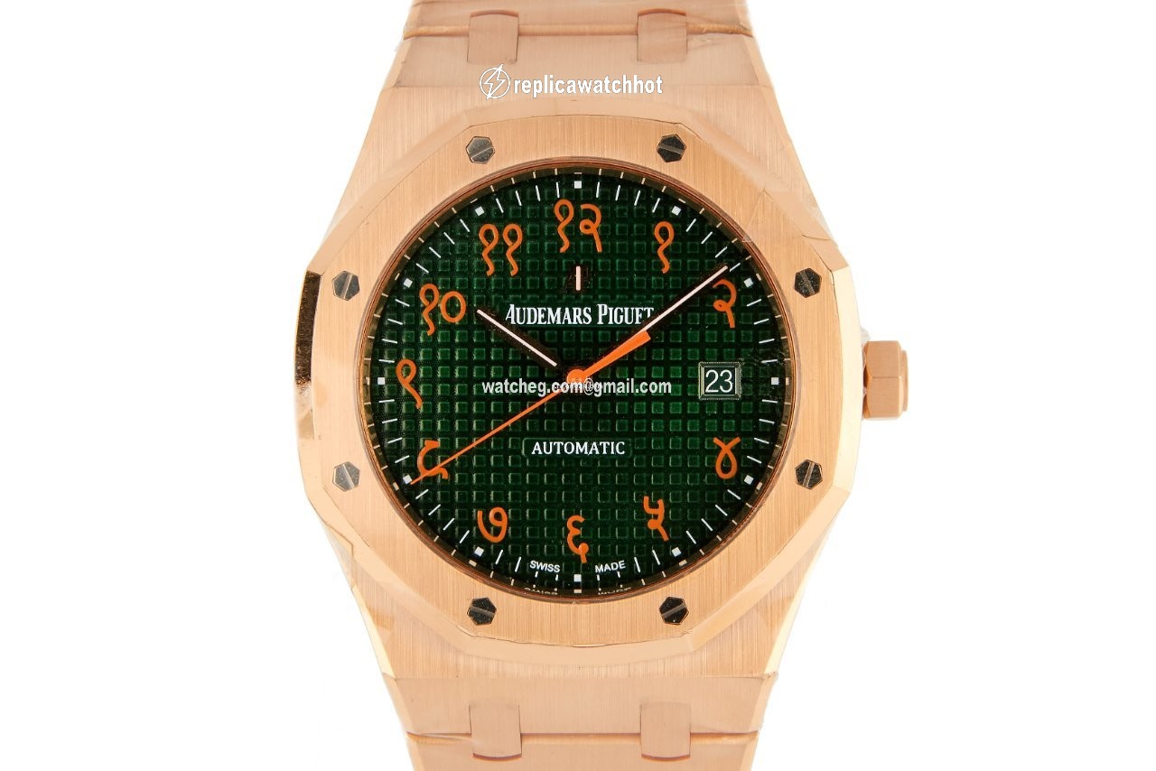 Audemars Piguet Royal Oak Mens watch Unisex Automatic Rose gold 15409OR.OO.1220.OR.01