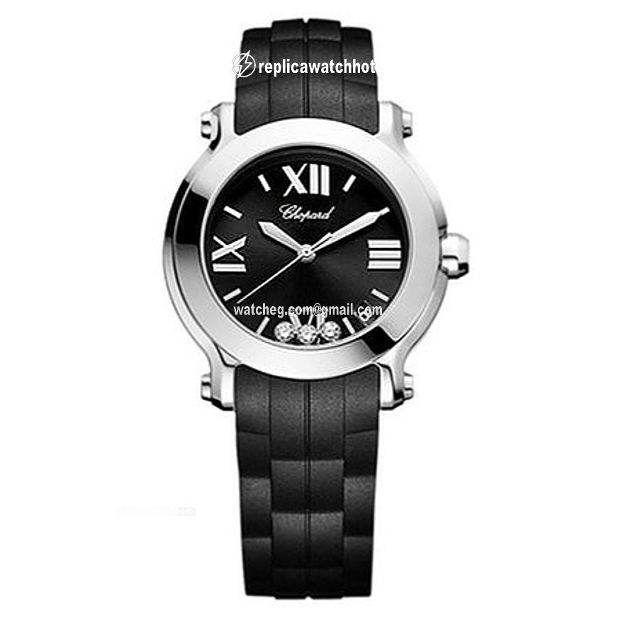 Chopard Happy Sport Womens watch Quartz Steel 278475-3014