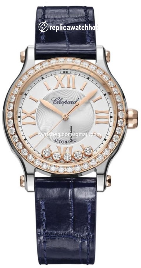 Chopard Happy Sport Womens watch Automatic Gold Steel 278608-6003