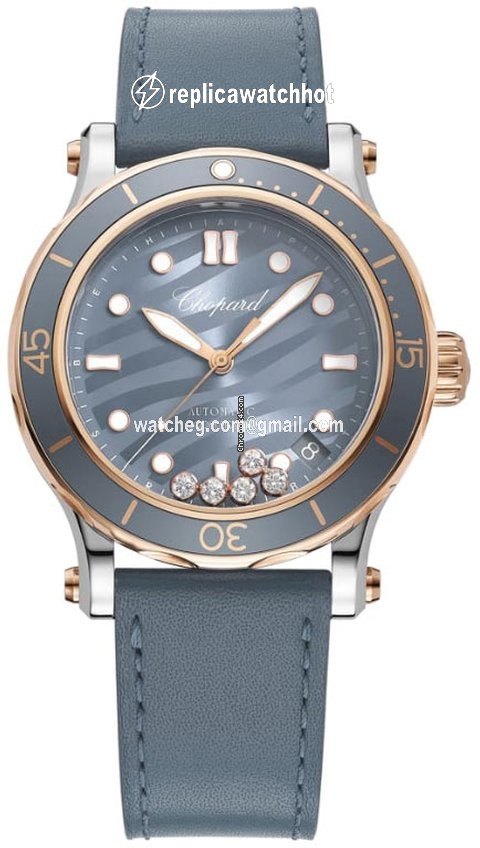 Chopard Womens watch Automatic Gold Steel 278587-6001 Happy Ocean
