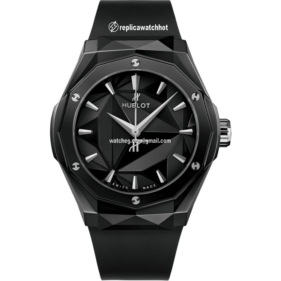 Hublot Classic Fusion 45, 42, 38, 33 mm Mens watch Unisex Automatic Ceramic 550.CS.1800.RX.ORL21