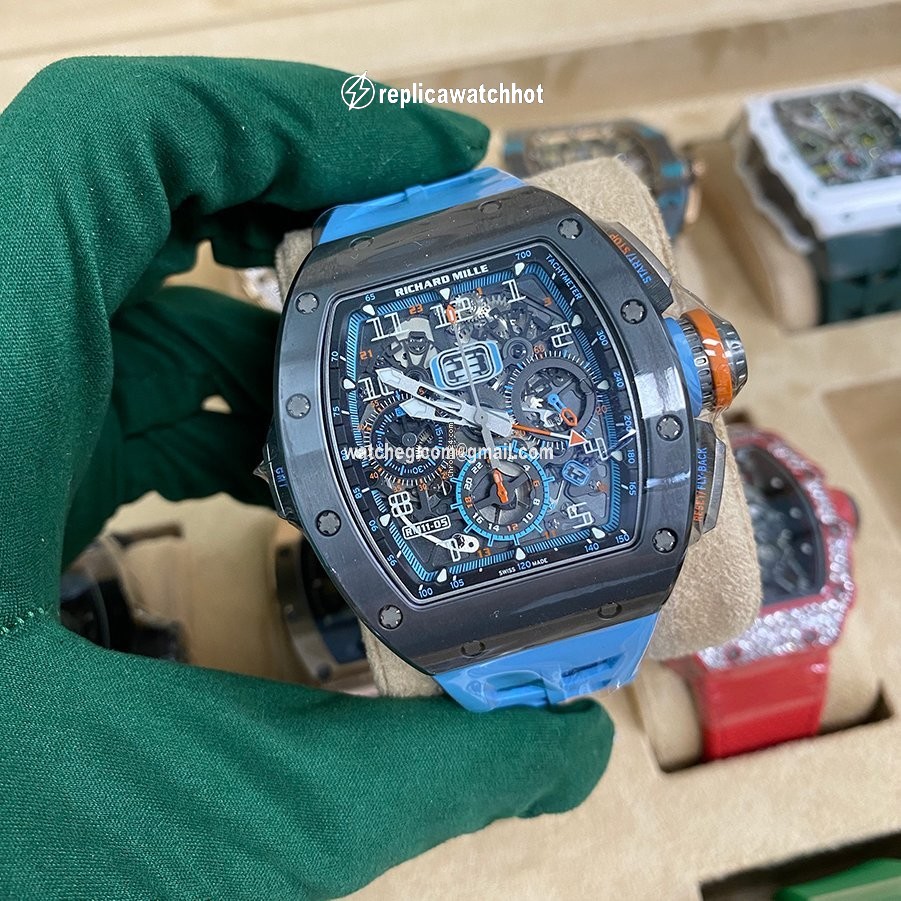 Richard Mille RM 011 Mens watch Unisex Automatic Ceramic RM 11-05