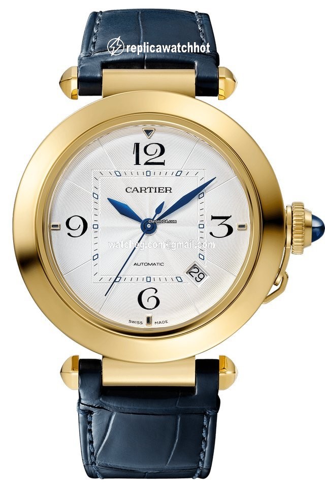Cartier Pasha Mens watch Unisex Automatic Yellow gold WGPA0007