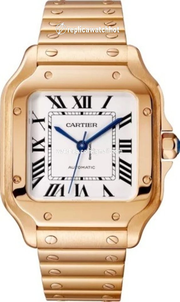 Cartier Santos Automatic Rose gold WGSA0031