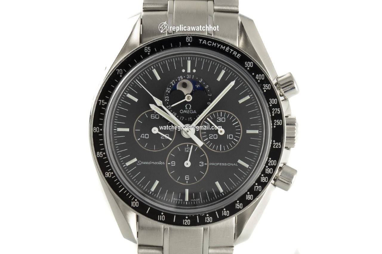 Omega Speedmaster Professional Moonwatch Moonphase Mens watch Unisex Manual winding Steel 3576.50.00