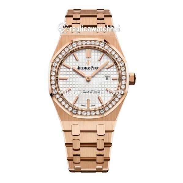 Audemars Piguet Royal Oak Lady Womens watch Automatic Rose gold 15451OR.ZZ.1256OR.01