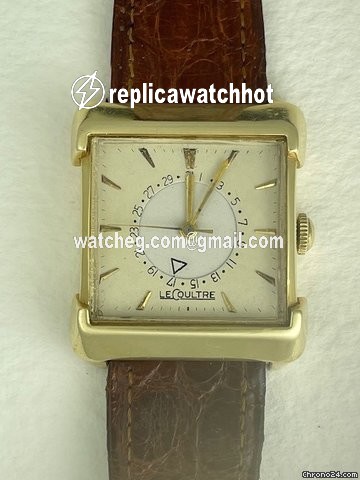 Jaeger-LeCoultre Mens watch Unisex Manual winding Yellow gold 2777