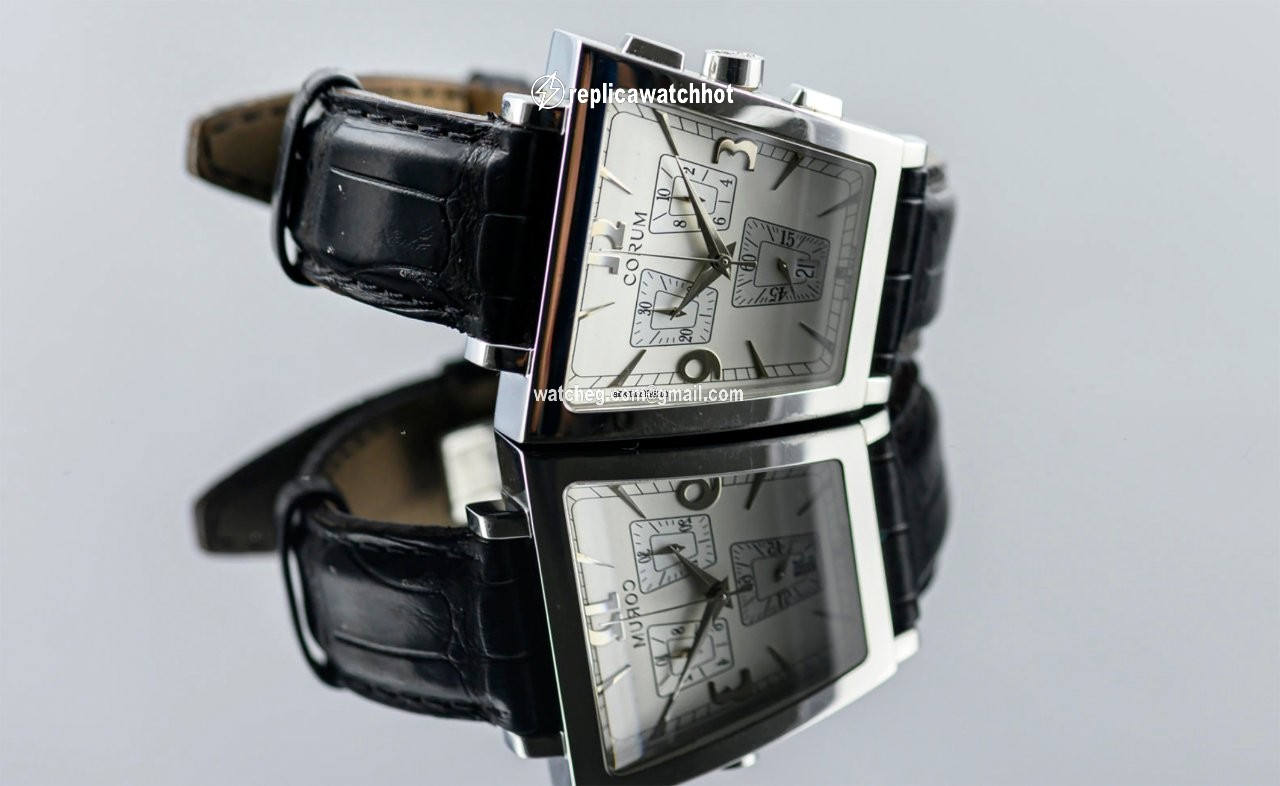Corum Trapeze Mens watch Unisex Quartz Steel 196.404.20