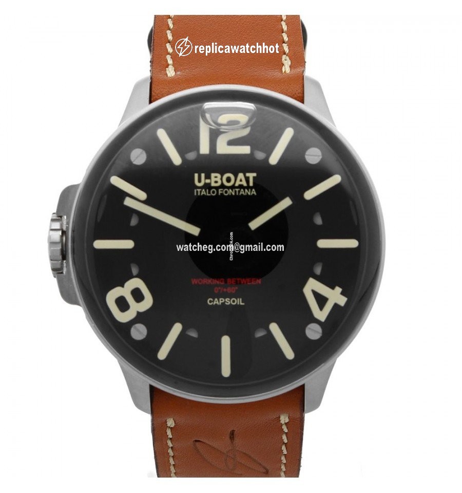 U-Boat Quartz Steel 8110