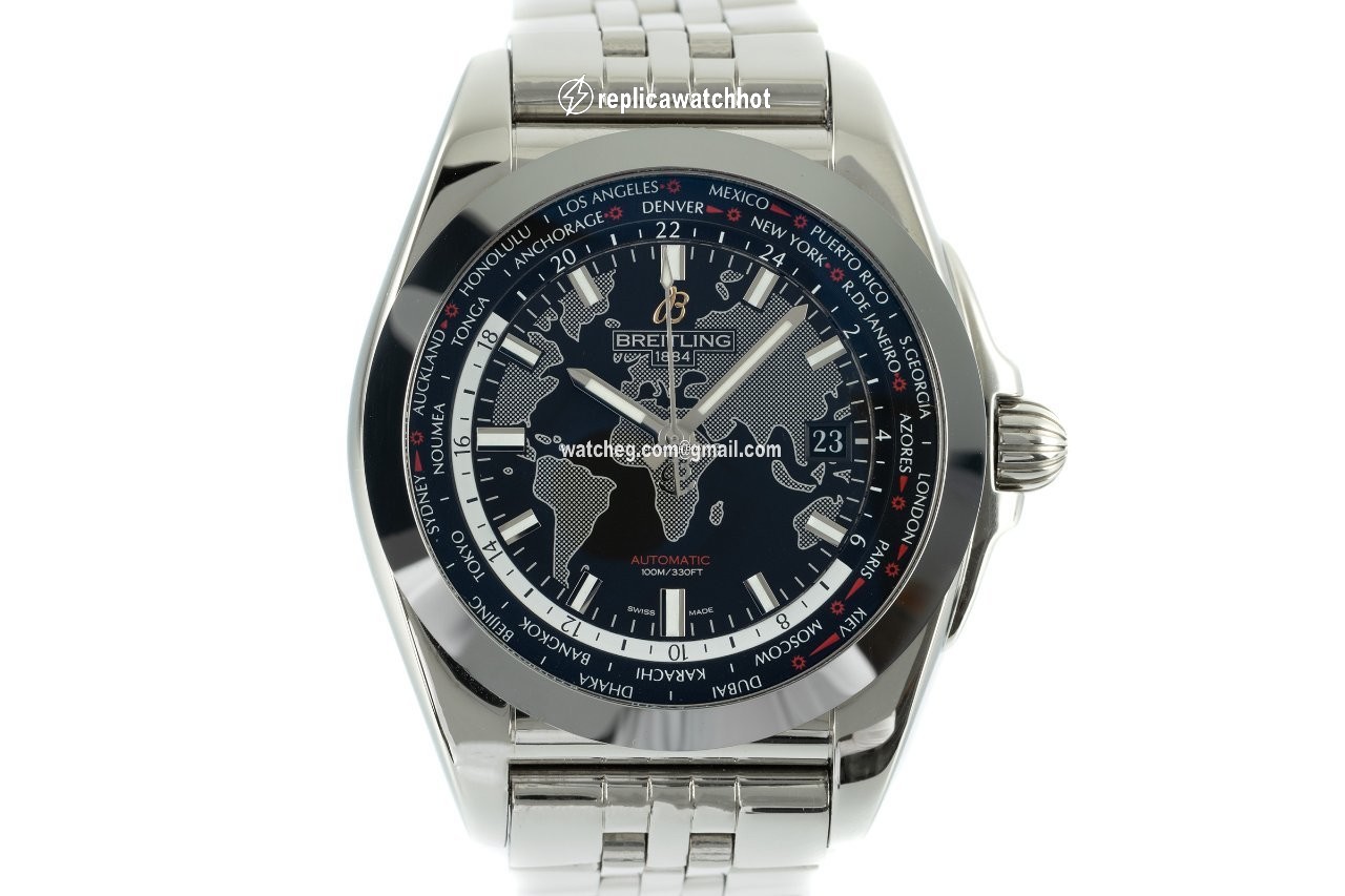 Breitling Galactic Unitime Mens watch Unisex Automatic Steel WB3510