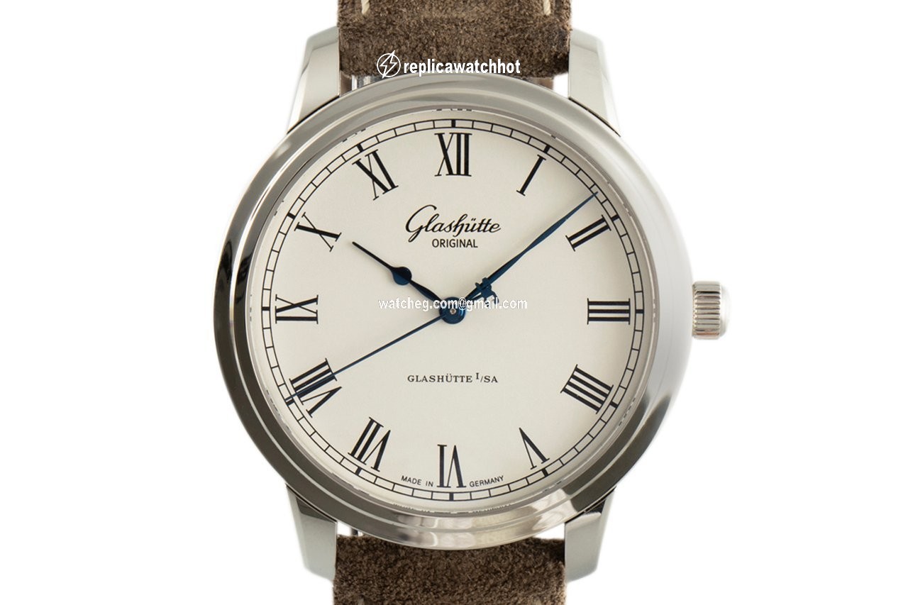 Glashtte Original Senator Automatic Mens watch Unisex Automatic Steel 1-39-59-01-02-04