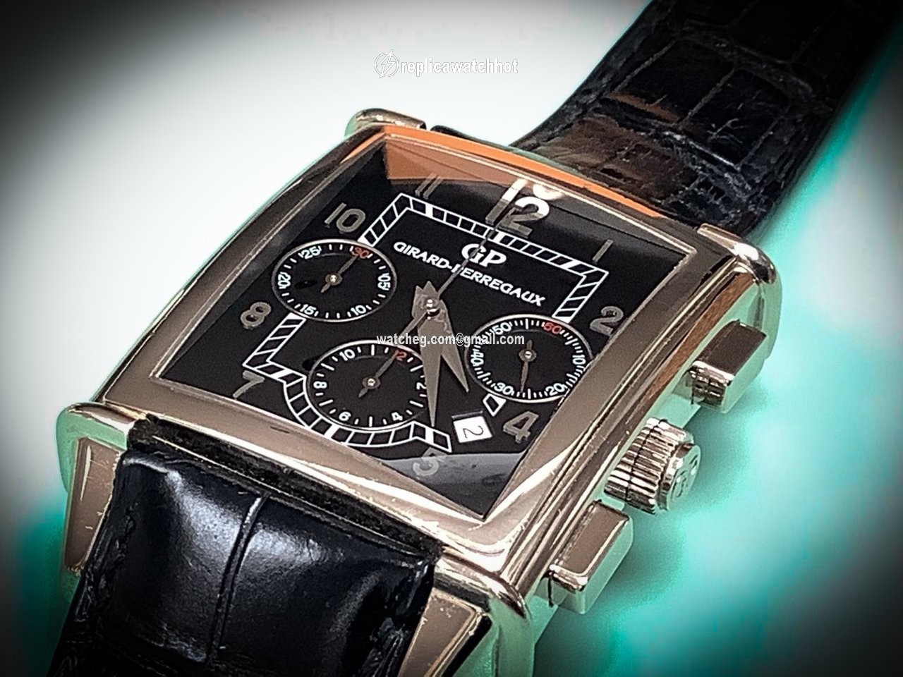 Girard Perregaux Vintage 1945 Mens watch Unisex Automatic White gold 25840-11-611-FK6A