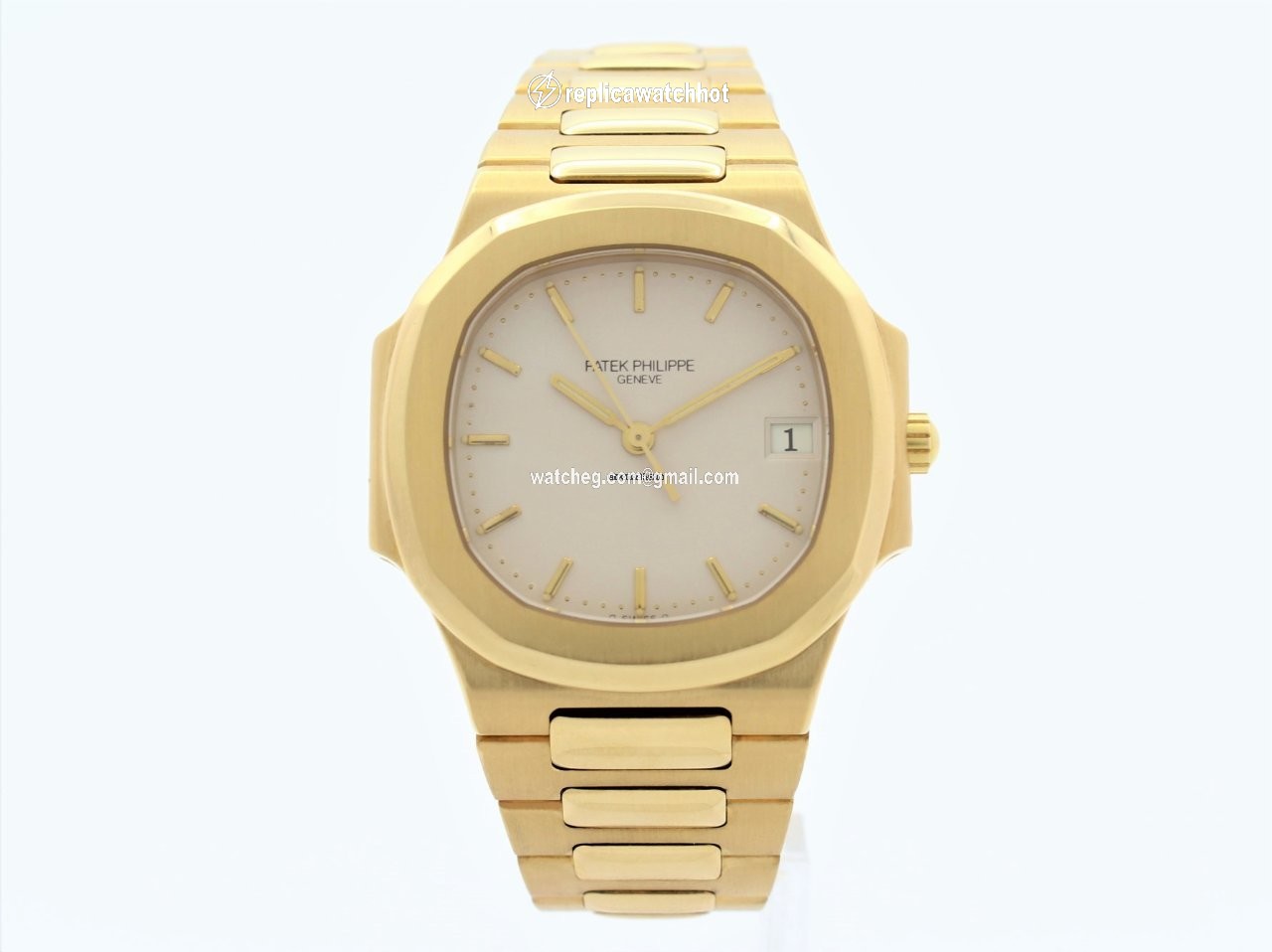 Patek Philippe Nautilus Mens watch Unisex Quartz Yellow gold 3900 1J