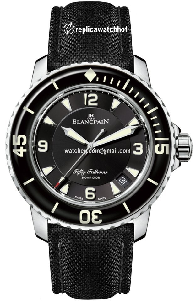 Blancpain Fifty Fathoms Mens watch Unisex Automatic Steel 5015-1130-52B