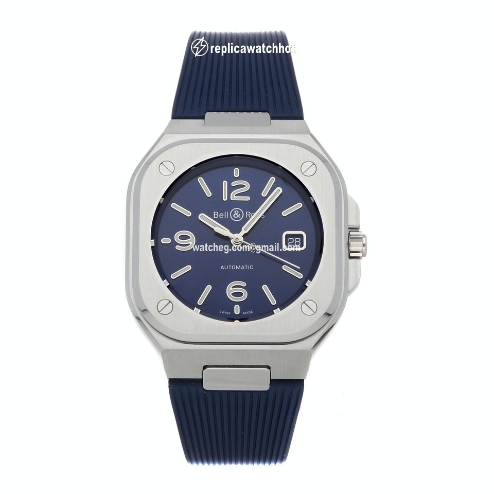 Bell & Ross BR 05 Mens watch Unisex Automatic Steel BR05A-BLU-ST SRB