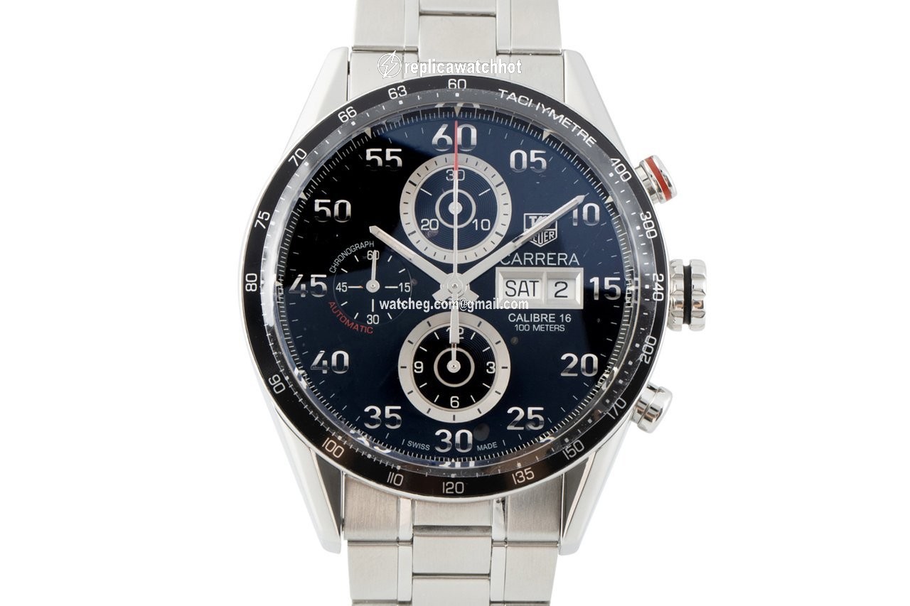 TAG Heuer Carrera Calibre 16 Mens watch Unisex Automatic Steel CV2A10