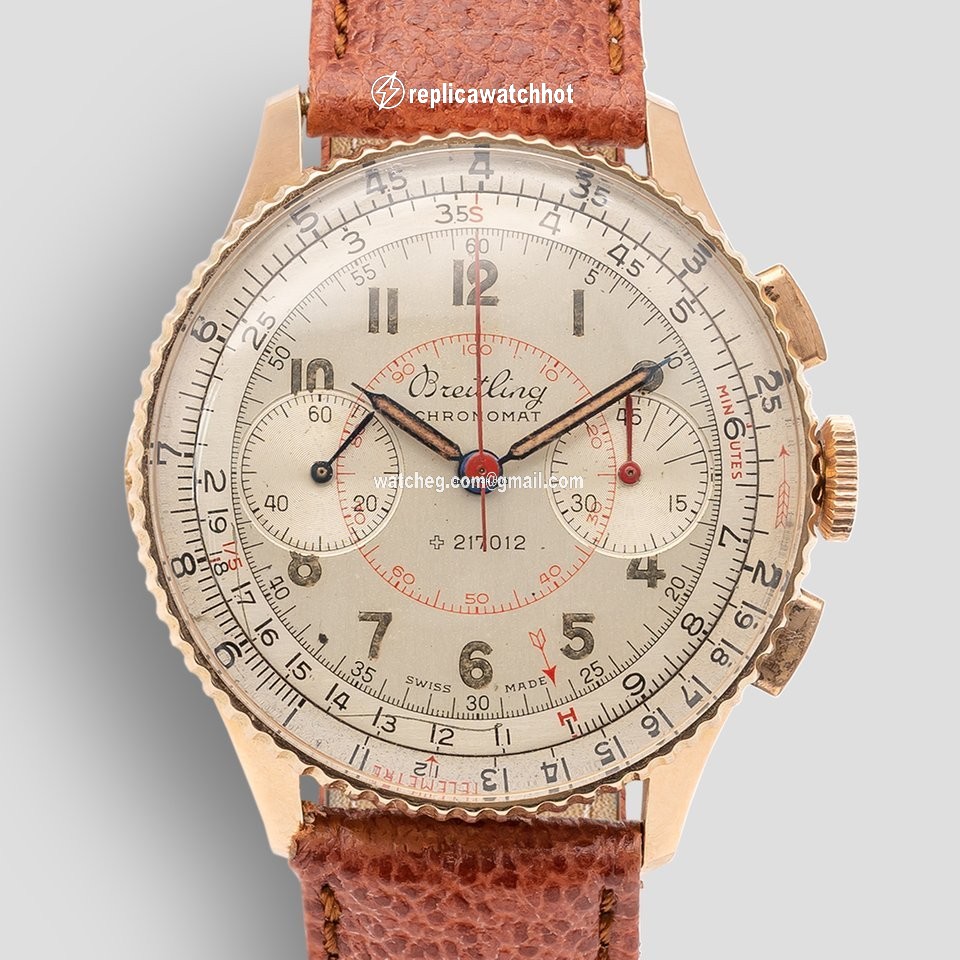 Breitling Chronomat Mens watch Unisex Manual winding Rose gold 769