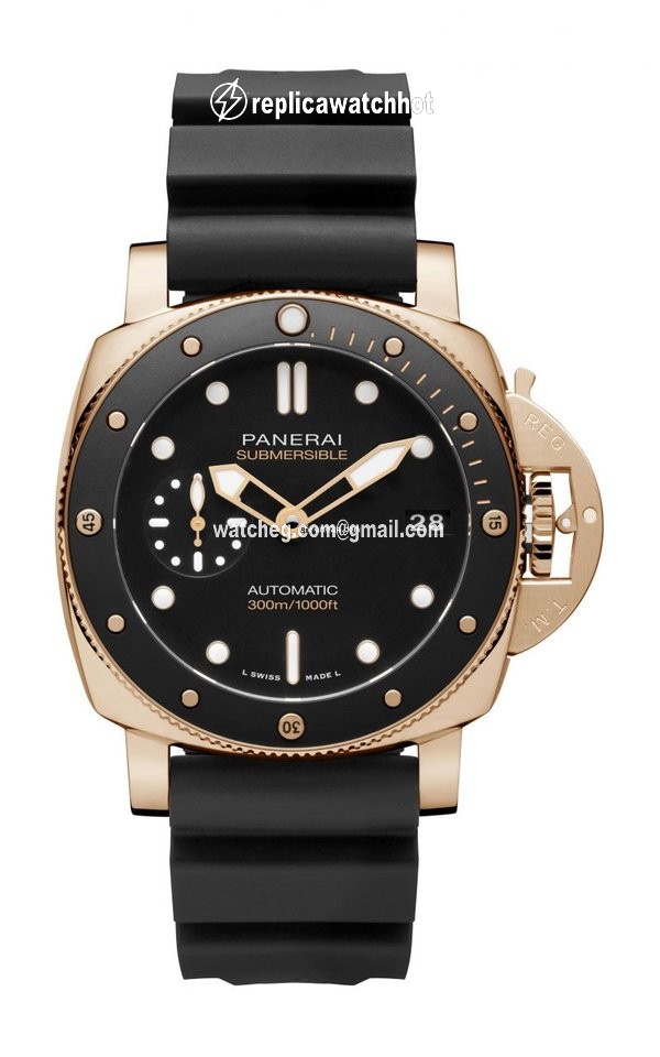 Panerai Mens watch Unisex Rose gold PAM 01164