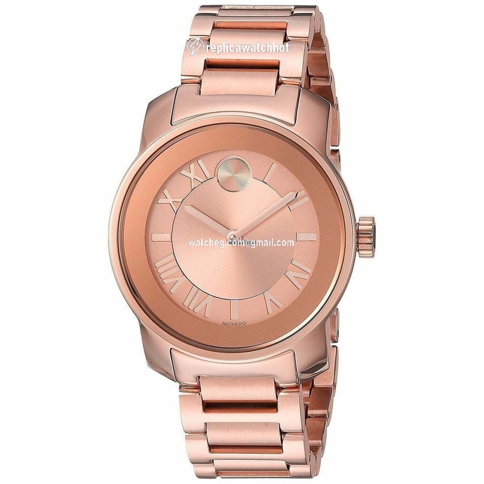 Movado Bold Womens watch Quartz Gold Steel 3600441