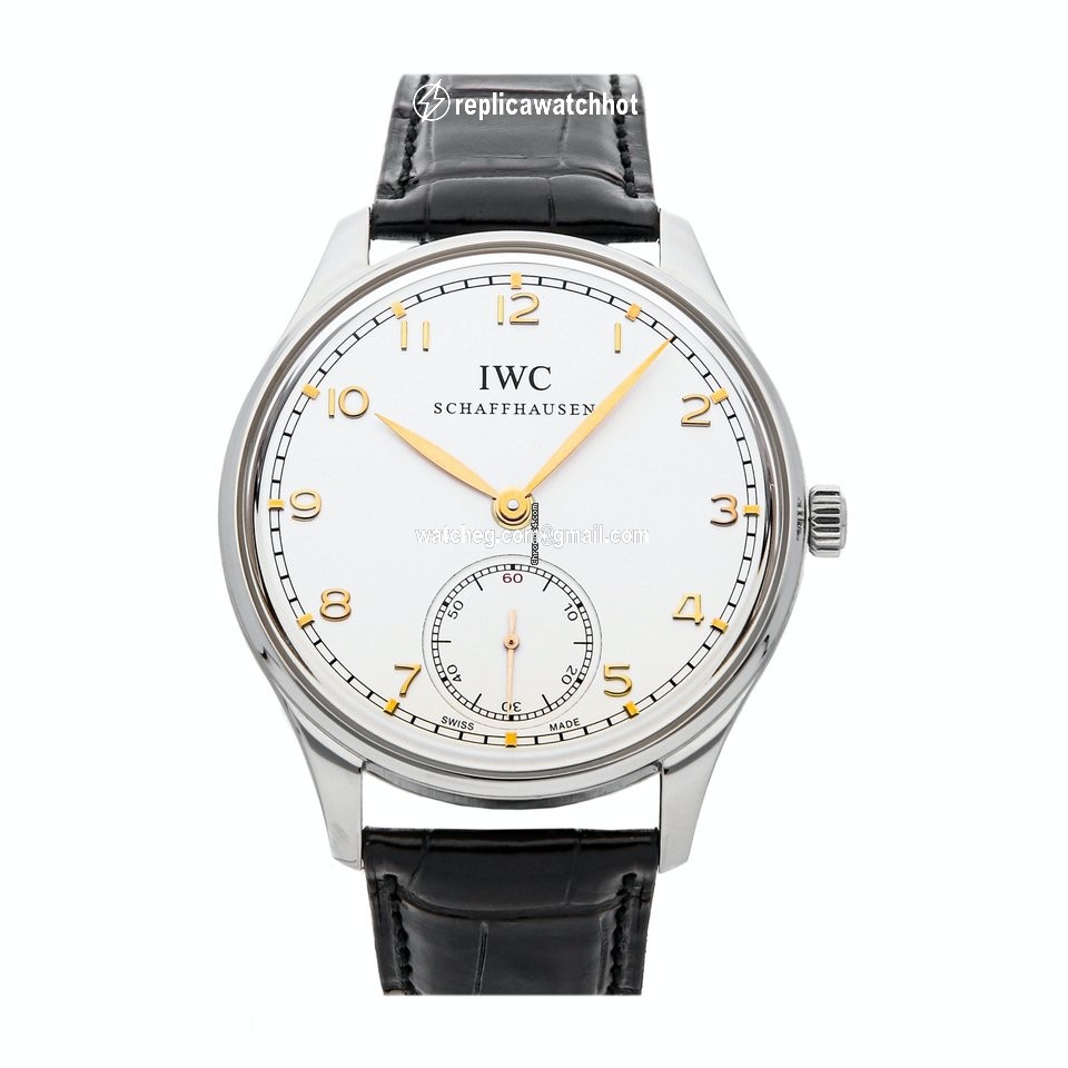 IWC Portuguese Hand-Wound Mens watch Unisex Manual winding Steel IW5454-08
