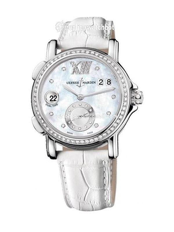 Ulysse Nardin Dual Time Womens watch Automatic Steel 243-22B 391