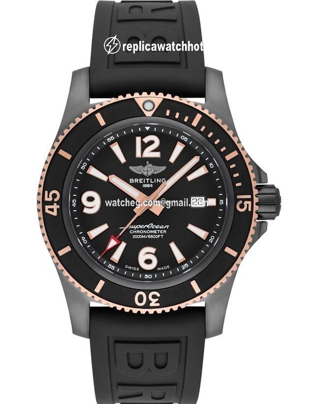 Breitling Superocean Mens watch Unisex Automatic Gold Steel U17368221 B1S1