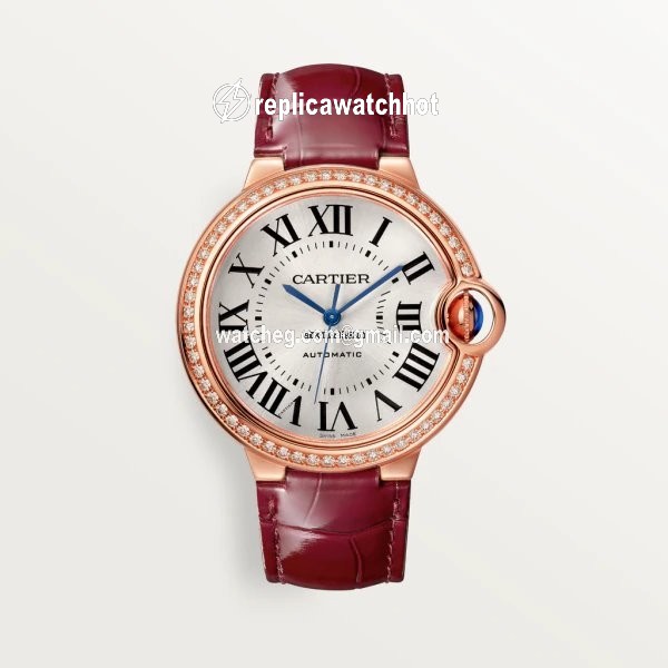 Cartier Ballon Bleu 36mm Womens watch Automatic Rose gold WJBB0034