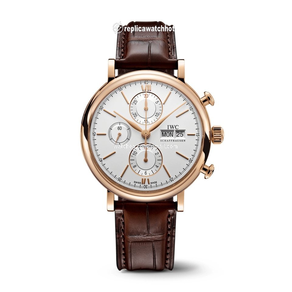 IWC Portofino Chronograph Mens watch Unisex Automatic Rose gold IW391025