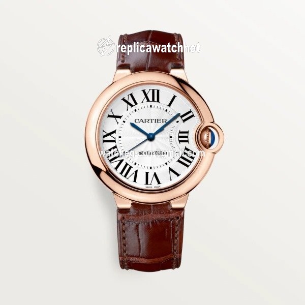 Cartier Ballon Bleu 36mm Automatic Rose gold WGBB0009