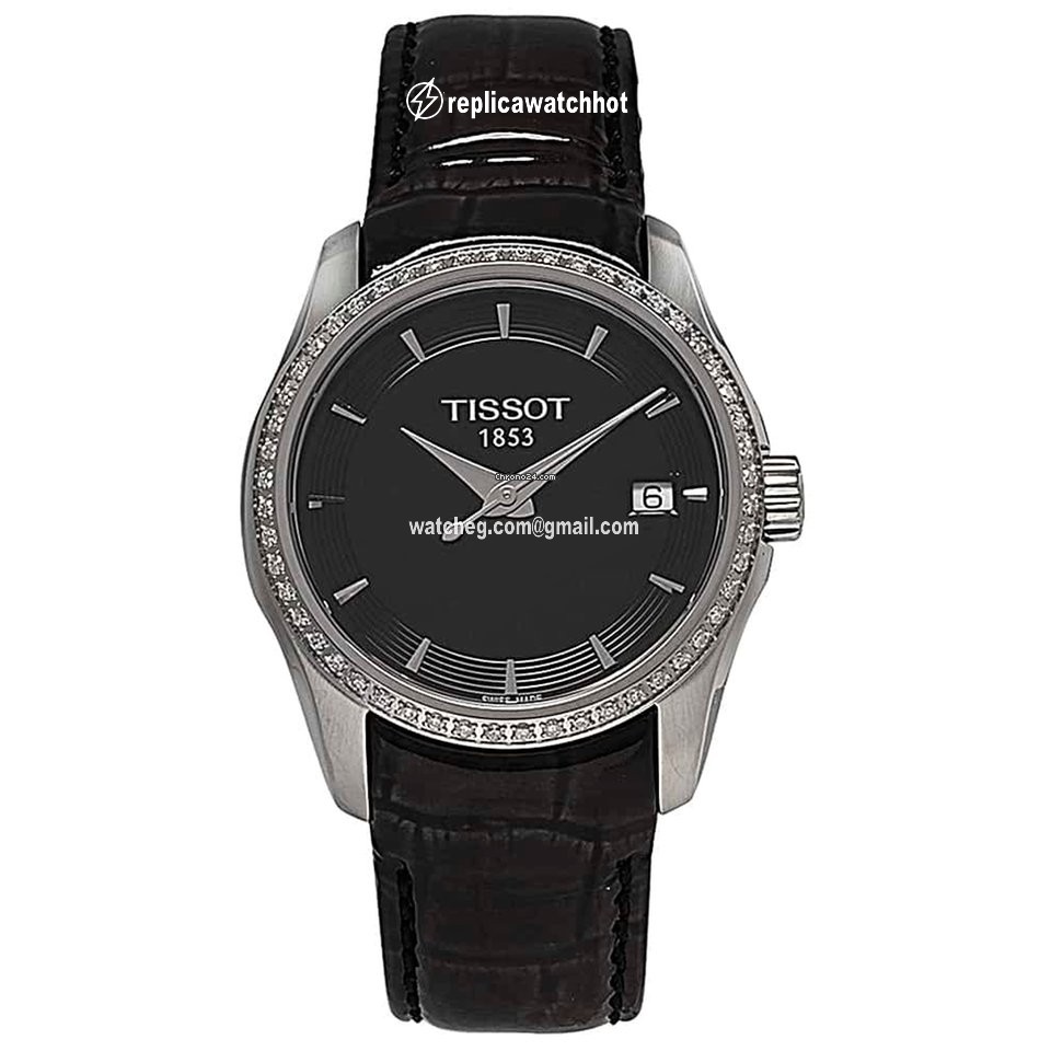Tissot Couturier Womens watch Quartz Steel T035.210.66.051.00