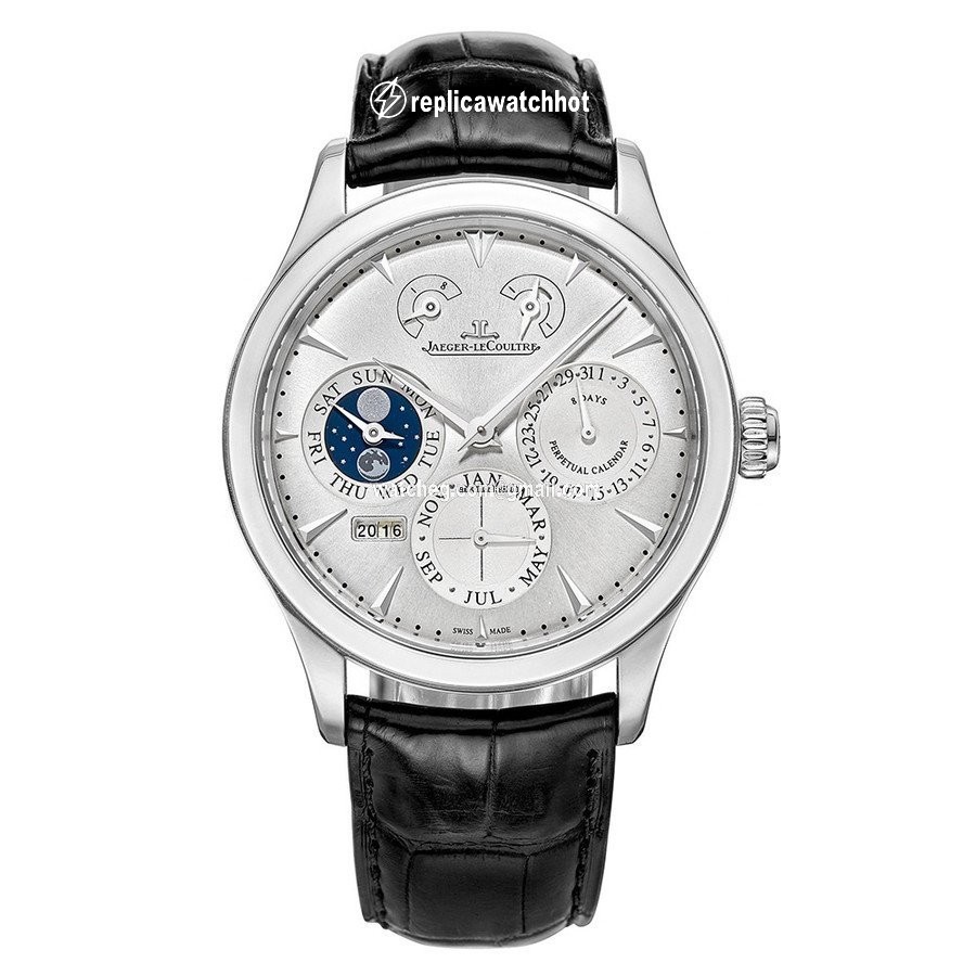 Jaeger-LeCoultre Master Eight Days Perpetual Mens watch Unisex Automatic Steel 1618420