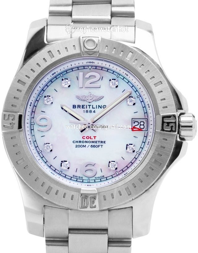 Breitling Colt 36 Mens watch Unisex Quartz Steel A7438911.A771.178A