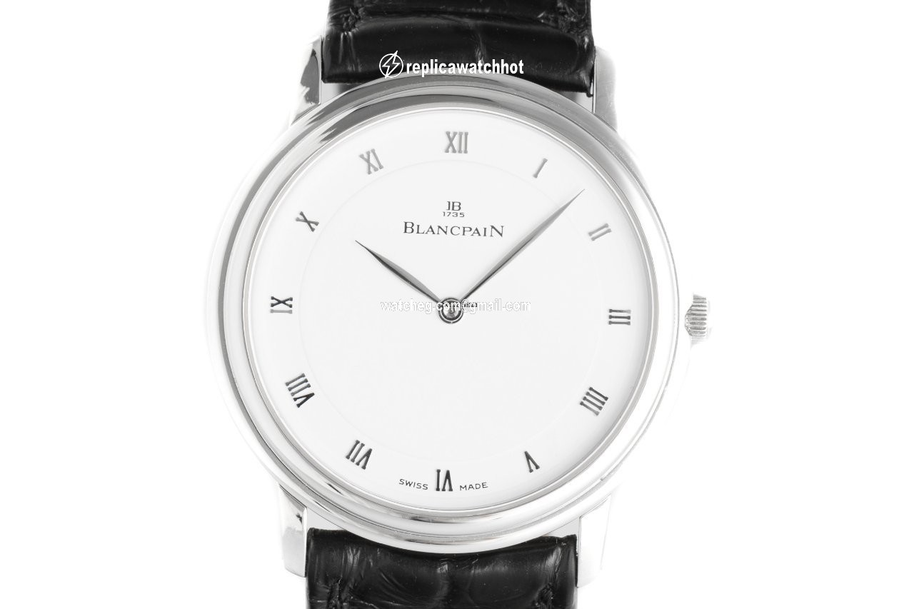 Blancpain Villeret Mens watch Unisex Manual winding Platinum 0021-3427-55