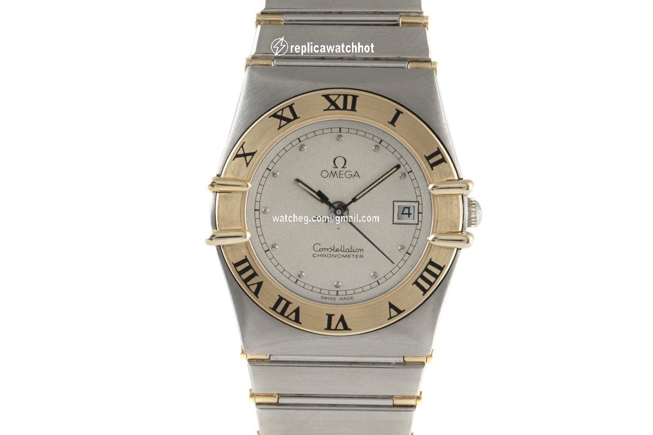 Omega Constellation Ladies Womens watch Quartz Gold Steel 598.0003