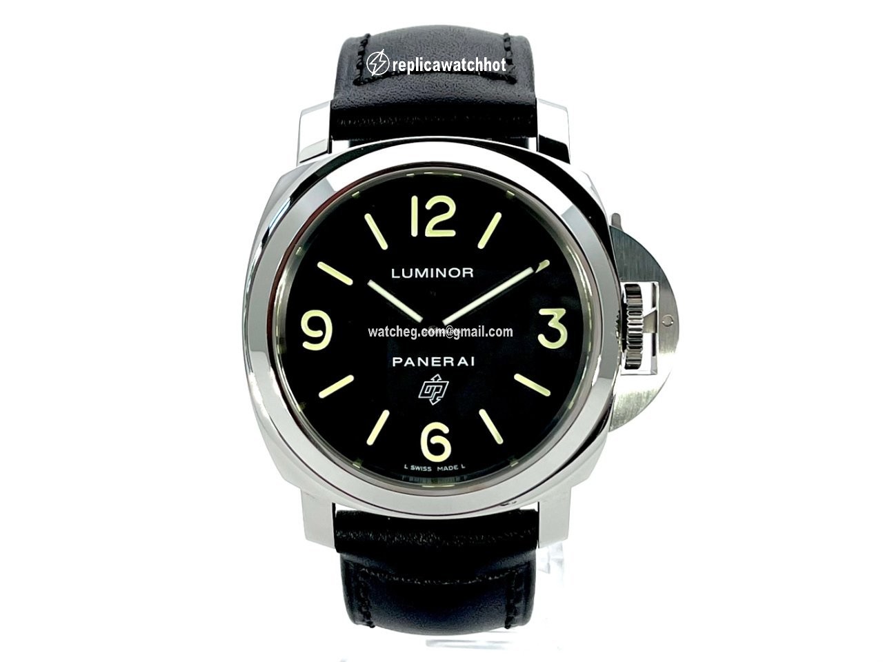 Panerai Luminor Base Logo Mens watch Unisex Manual winding Steel PAM01000  PAM1000