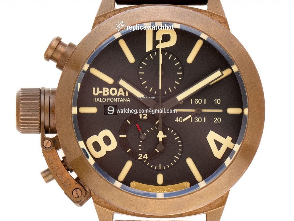 U-Boat Classico Mens watch Unisex Automatic Bronze 8063