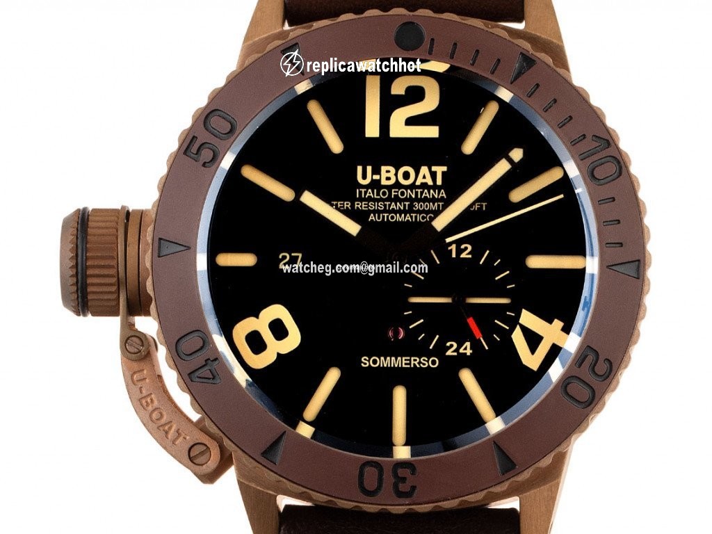 U-Boat Classico Mens watch Unisex Automatic Bronze 8486 C