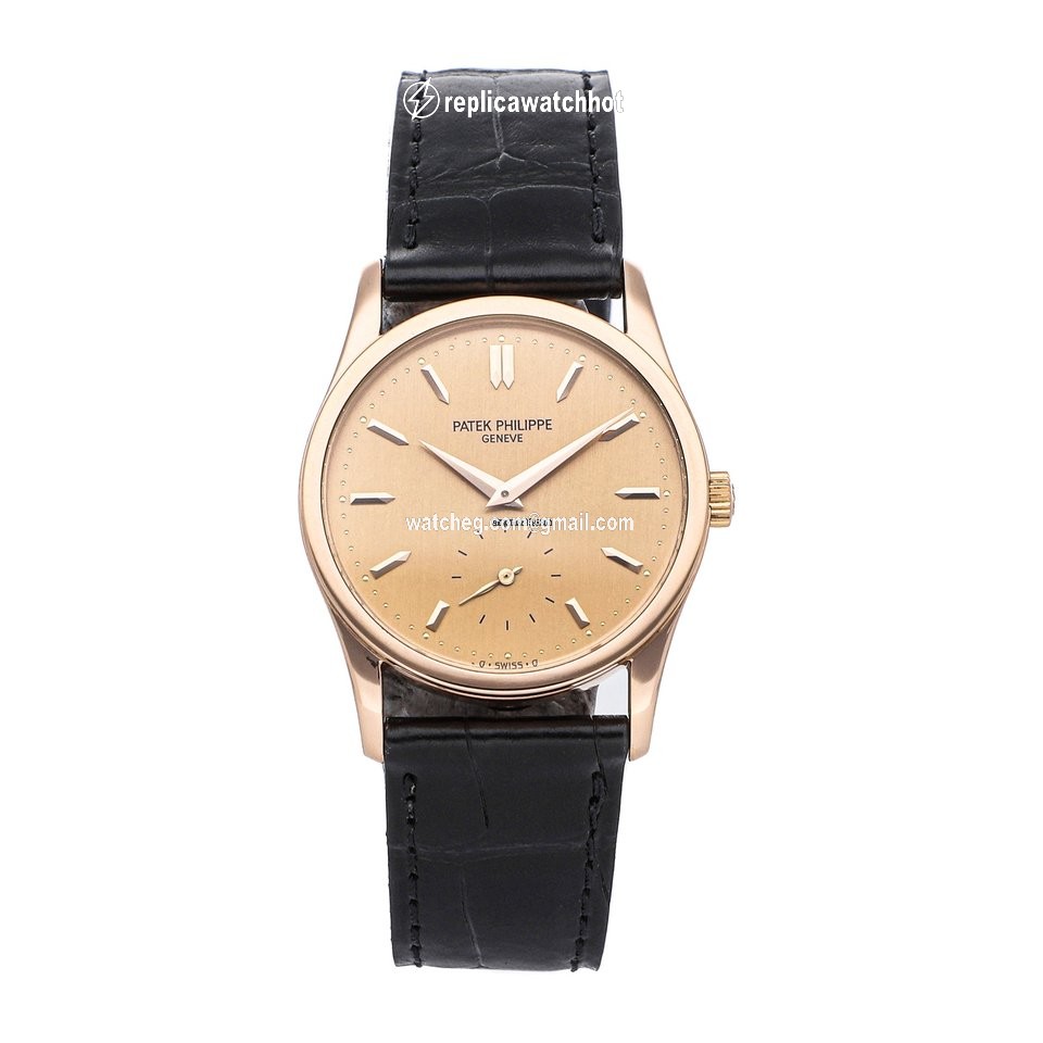 Patek Philippe Calatrava Mens watch Unisex Manual winding Rose gold 3796R