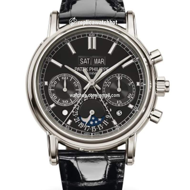 Patek Philippe Perpetual Calendar Chronograph Mens watch Unisex Manual winding Platinum 5204P