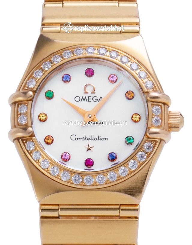 Omega Constellation Mens watch Unisex Quartz Rose gold 1160.79.00
