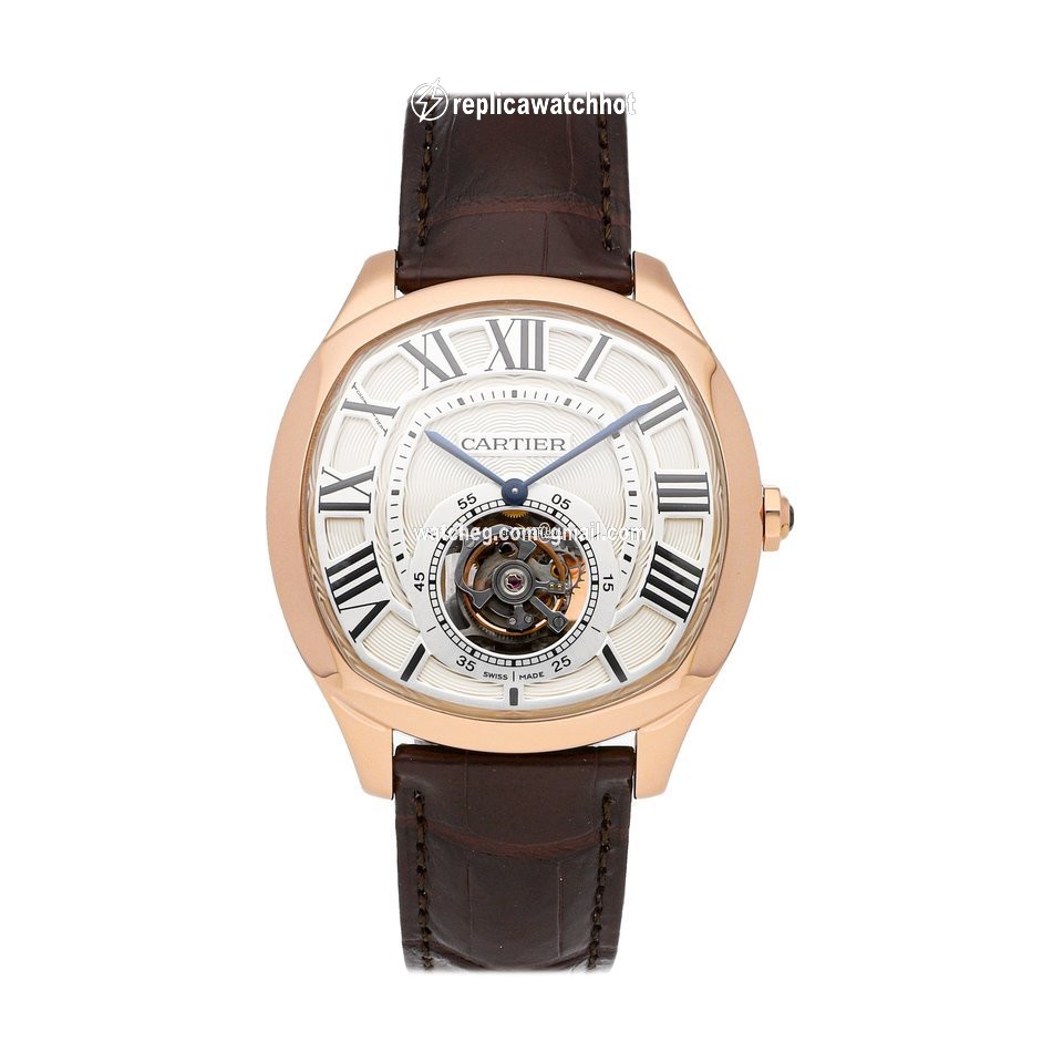 Cartier Drive de Cartier Mens watch Unisex Manual winding Rose gold W4100013