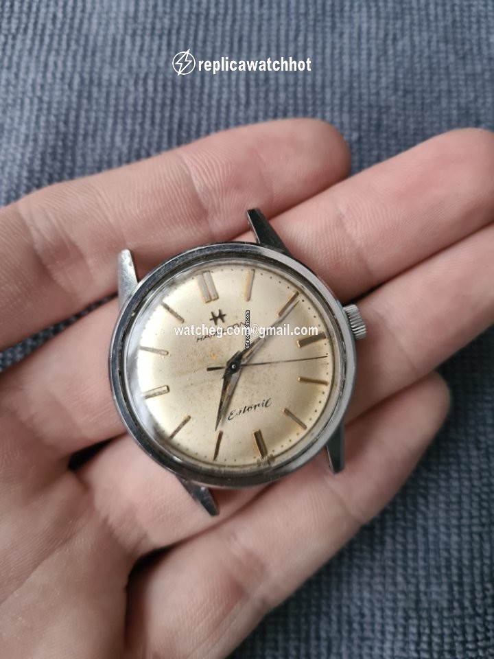 Hamilton Mens watch Unisex Manual winding Steel 4053-3