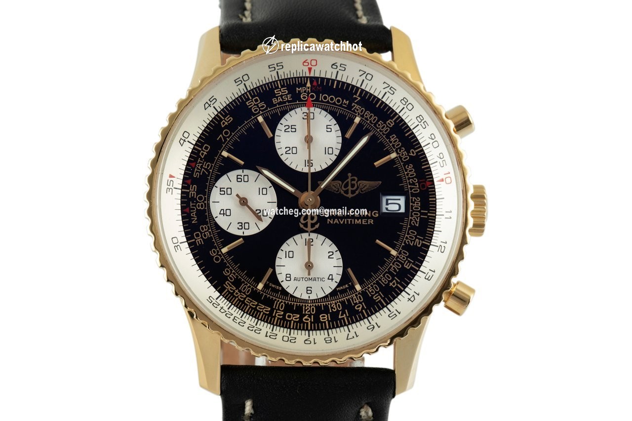 Breitling Old Navitimer Mens watch Unisex Automatic Yellow gold K13022