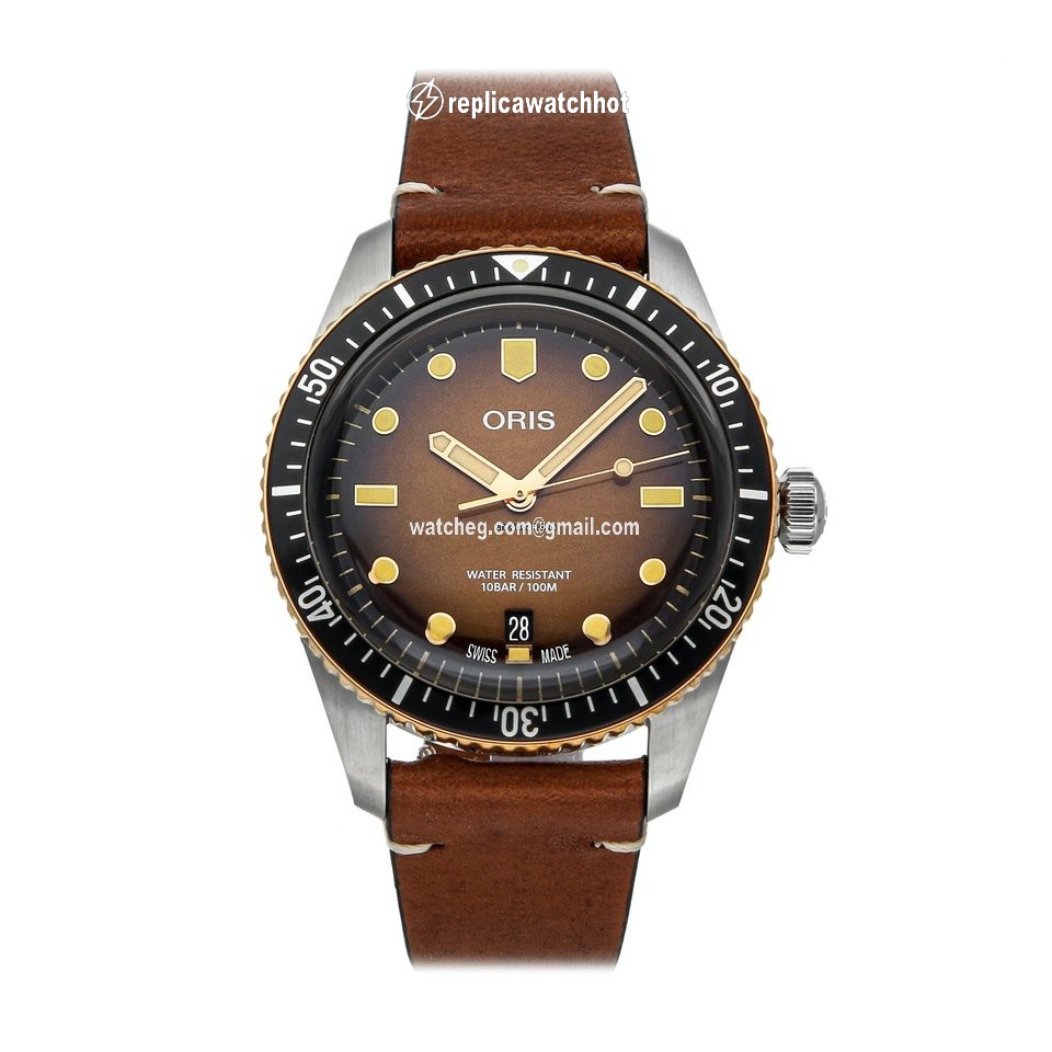 Oris Divers Sixty Five Mens watch Unisex Automatic Steel 01 733 7707 4356-07 5 20 45