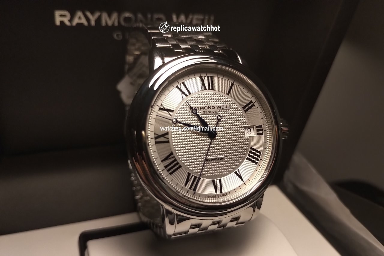 Raymond Weil Maestro Mens watch Unisex Automatic Steel 2837-st-00659