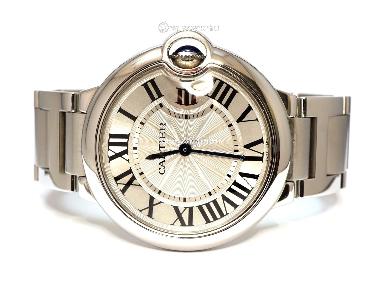 Cartier Ballon Bleu 36mm Mens watch Unisex Quartz Steel 3005