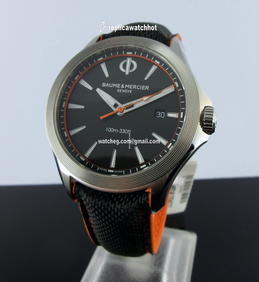 Baume & Mercier Clifton Mens watch Unisex Quartz Steel MOA10411