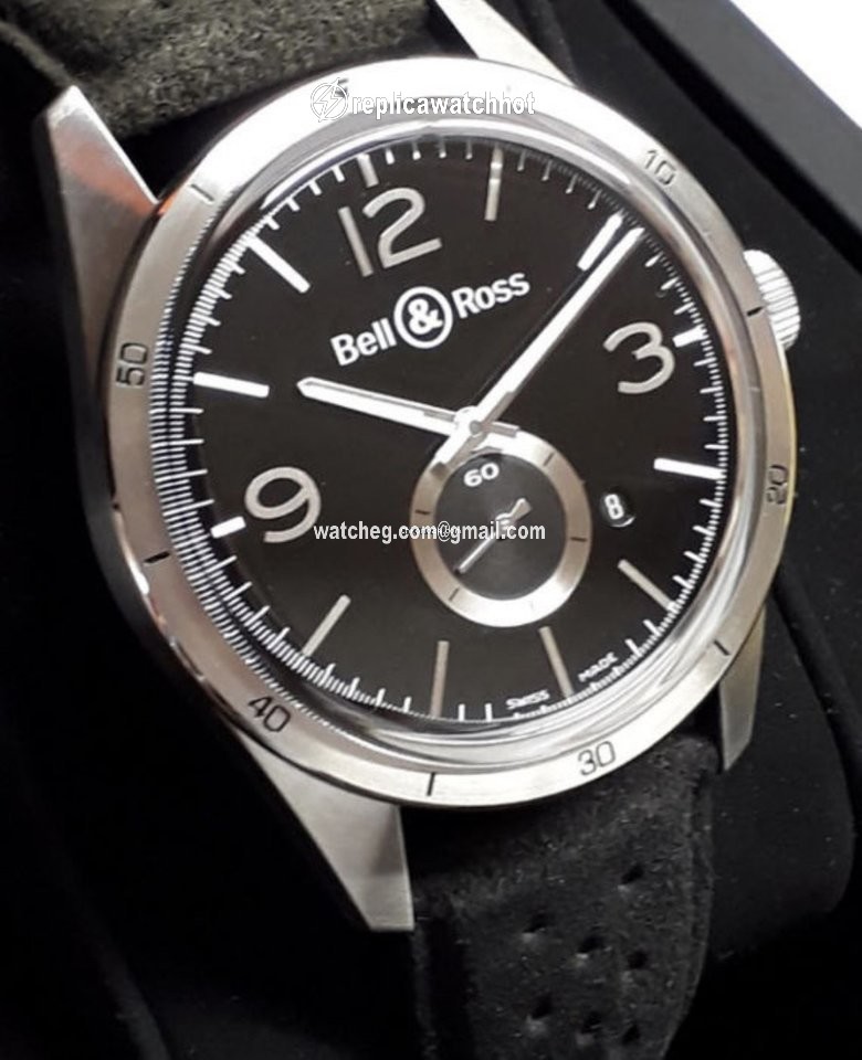Bell & Ross BR V1 Mens watch Unisex Automatic Steel BRV123-BS-ST SF