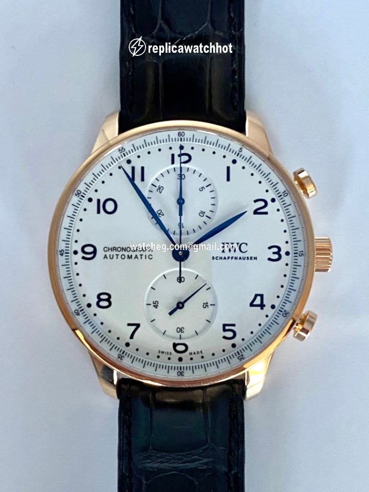 IWC Portuguese Chronograph Automatic Red gold IW371603
